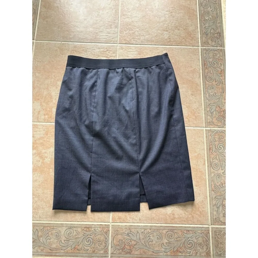 ELIE TAHARI Worn Twice Wool‎ Blend Skirt size 6